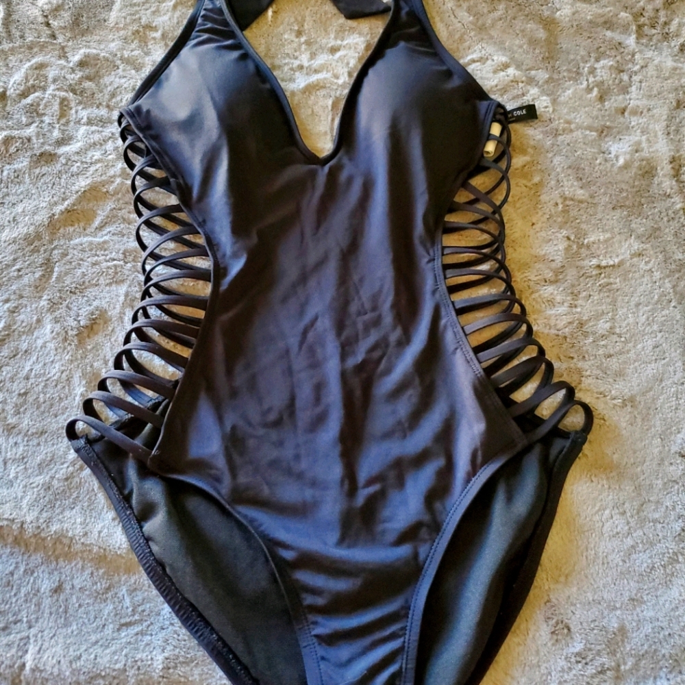 Kenneth Cole Black Swimsuit